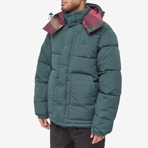 By Parra The Secret Garden Pieter Janssen puffer jacket forest pine green M